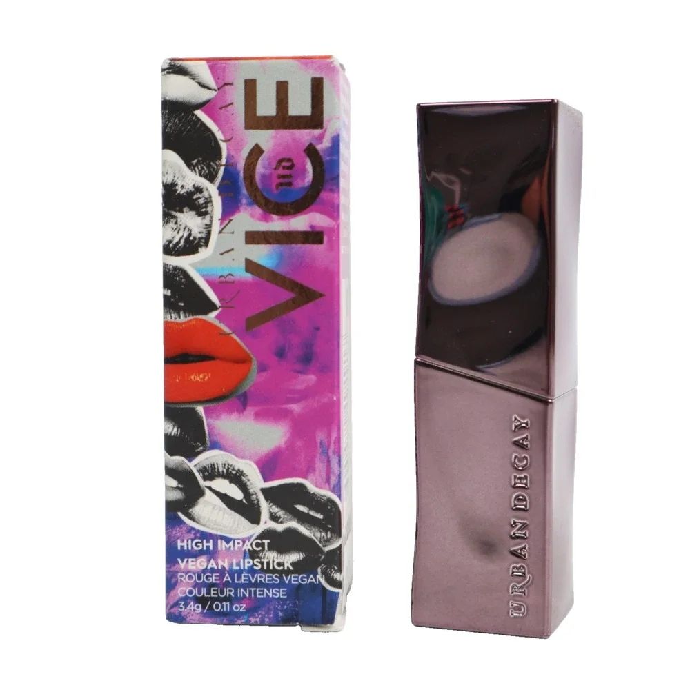 Urban Decay Vice High Impact Vegan Cream Lipstick – 3.4 g / 0.11 oz – Drive In